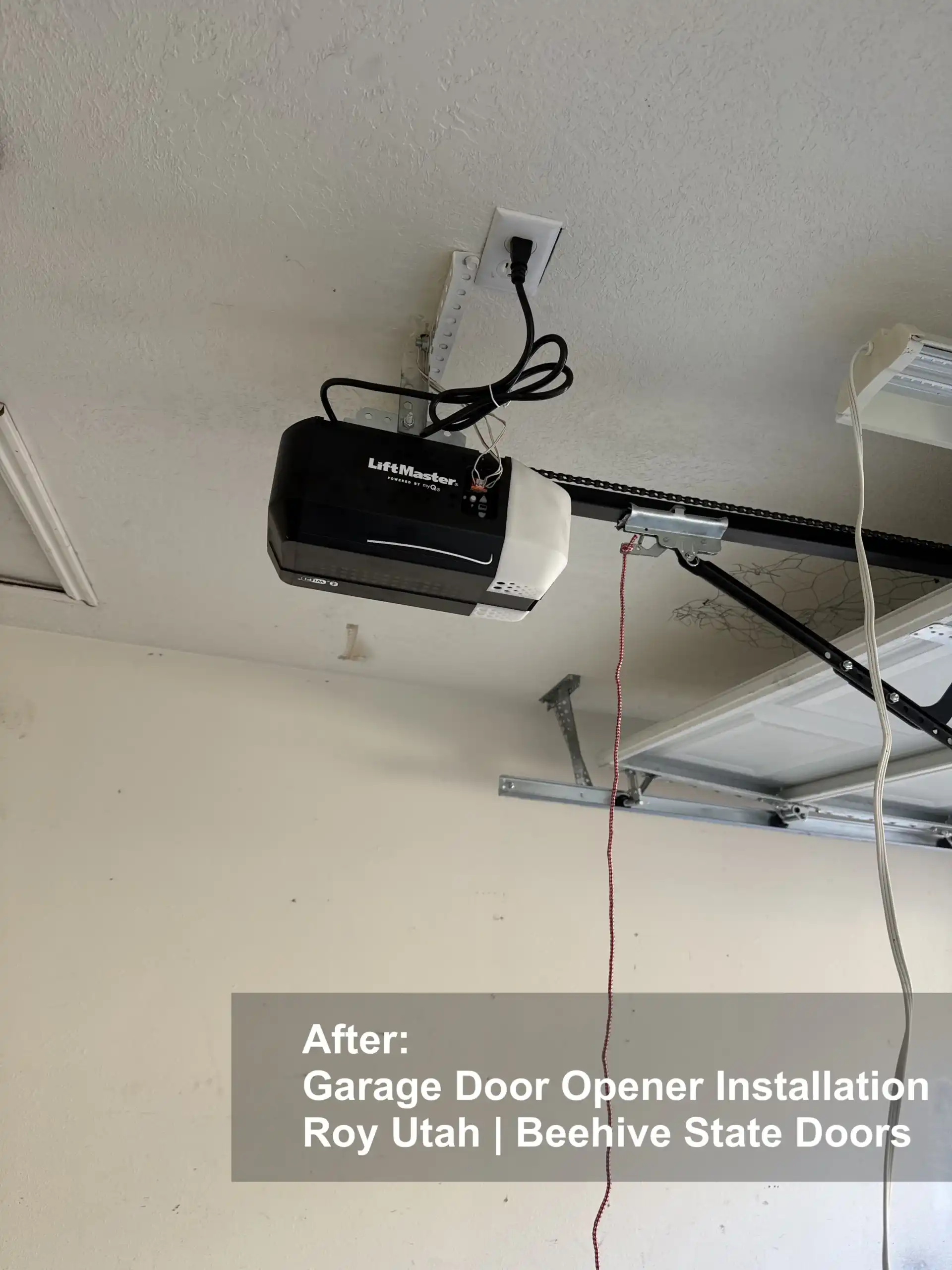 Perry, UT Garage Door & Opener Upgrade by Beehive