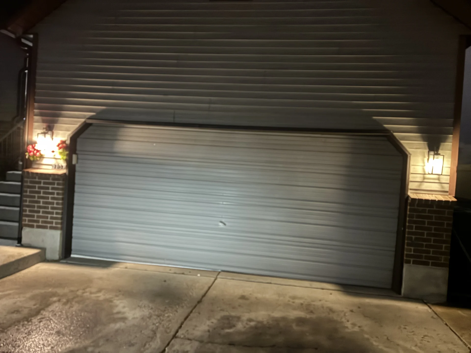 Completed garage door repair in Taylorsville Utah by Beehive State Doors